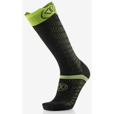 Calcetines Sidas Ski Merino negro amarillo - S Calcetines Sidas Ski Merino negro amarillo - S