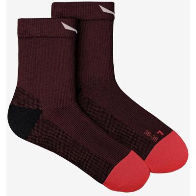 Calcetines Salewa MTN TRN AM Quarter negro rojo mujer - 36-38 Calcetines Salewa MTN TRN AM Quarter negro rojo mujer - 36-38