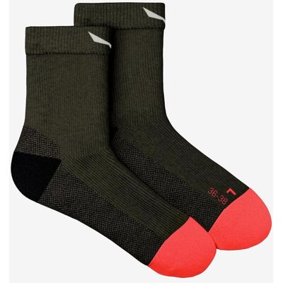 Calcetines Salewa MTN TRN AM Quarter verde oscuro mujer - 36-38 Calcetines Salewa MTN TRN AM Quarter verde oscuro mujer - 36-38
