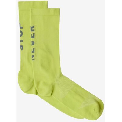 Calcetines The North Face Never Stop Trail Run Crew verde lima - L Calcetines The North Face Never Stop Trail Run Crew verde lima - L