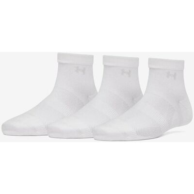 Calcetines Under Armour Vanish Quarter blanco mujer (3 pares) - S Calcetines Under Armour Vanish Quarter blanco mujer (3 pares) - S