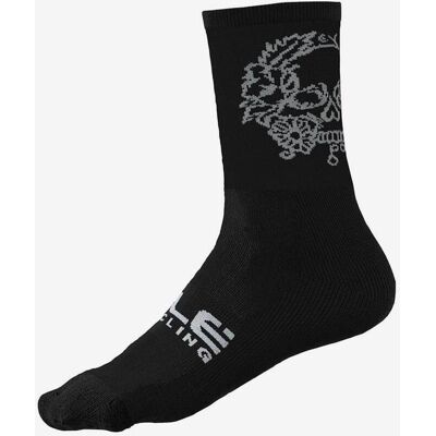 Calcetines Alé Skull negro - L Calcetines Alé Skull negro - L