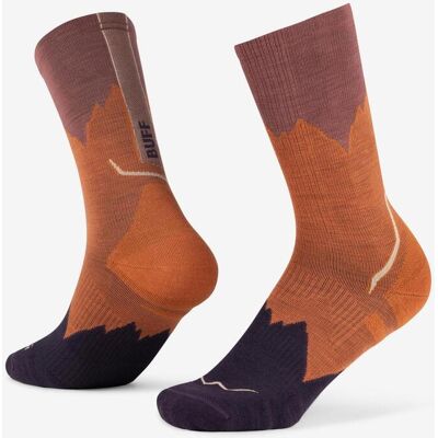 Calcetines Buff Lightweight Merino Wool Crew naranja - L Calcetines Buff Lightweight Merino Wool Crew naranja - L