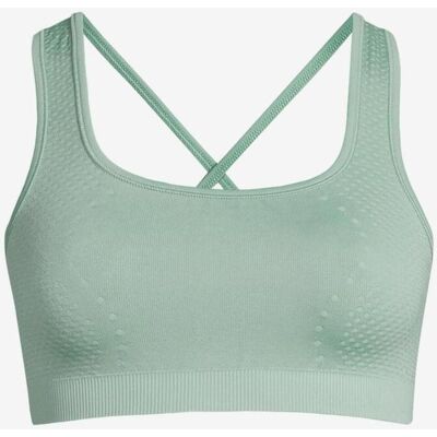 Sujetador deportivo Casall Scallop Seamless verde agua - L Sujetador deportivo Casall Scallop Seamless verde agua - L