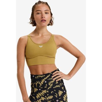 Sujetador Roxy Heart Into It Attitude amarillo mostaza - XL Sujetador Roxy Heart Into It Attitude amarillo mostaza - XL