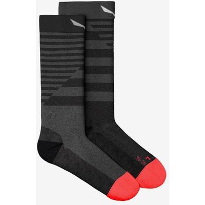 Calcetines Salewa Fanes HYB STR AM Crew gris mujer - 42-44 Calcetines Salewa Fanes HYB STR AM Crew gris mujer - 42-44