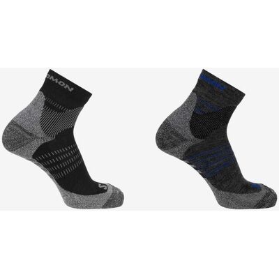 Calcetines Salomon X Ultra Access Quarter 2-Pack gris oscuro negro - L Calcetines Salomon X Ultra Access Quarter 2-Pack gris oscuro negro - L