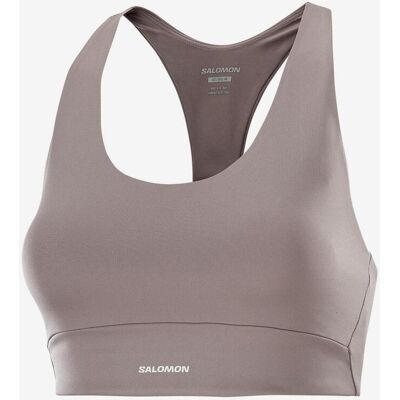 Sujetador Salomon SHKout Core gris violeta - XXS Sujetador Salomon SHKout Core gris violeta - XXS