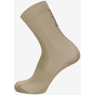 Calcetines Santini Puro marrón claro - XS-S Calcetines Santini Puro marrón claro - XS-S