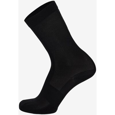 Calcetines Santini Puro negro grisáceo - XS-S Calcetines Santini Puro negro grisáceo - XS-S