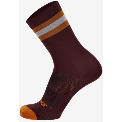 Calcetines Santini Bengal burdeos - XS-S Calcetines Santini Bengal burdeos - XS-S