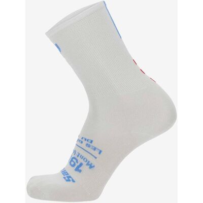 Calcetines Santini Le Maillot Jaune Mont Ventoux blanco - XS-S Calcetines Santini Le Maillot Jaune Mont Ventoux blanco - XS-S