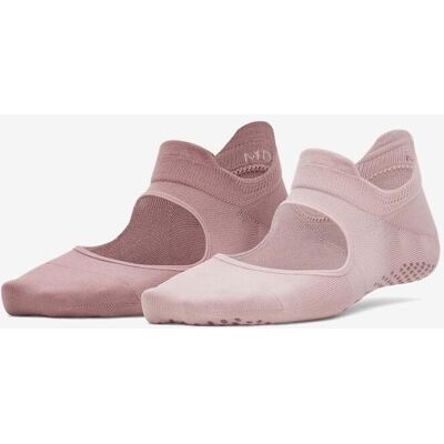 Calcetines Under Armour Breathe Balance rosa mujer (2 pares) - S Calcetines Under Armour Breathe Balance rosa mujer (2 pares) - S