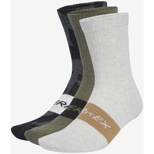 Calcetines adidas Terrex Multi negro verde gris (3 pares) - L Calcetines adidas Terrex Multi negro verde gris (3 pares) - L