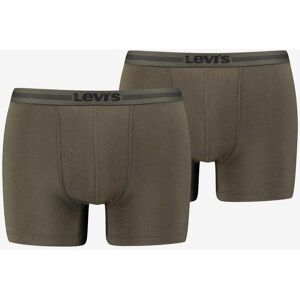Levis Bóxer Levi's Tencel Basic verde caqui (2 unidades) - XL Levis Bóxer Levi's Tencel Basic verde caqui (2 unidades) - XL