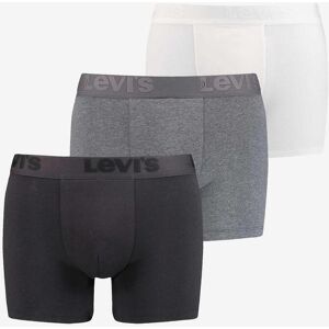 Levis Bóxer Levi's Premium Solid negro gris blanco (3 unidades) - XXL Levis Bóxer Levi's Premium Solid negro gris blanco (3 unidades) - XXL