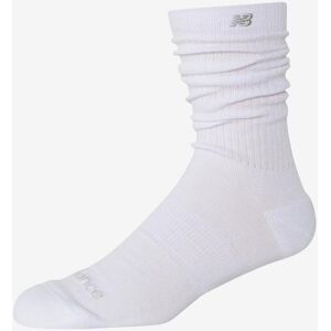 Calcetines New Balance Active Slouchy Crew blanco puro (1 par) - M Calcetines New Balance Active Slouchy Crew blanco puro (1 par) - M