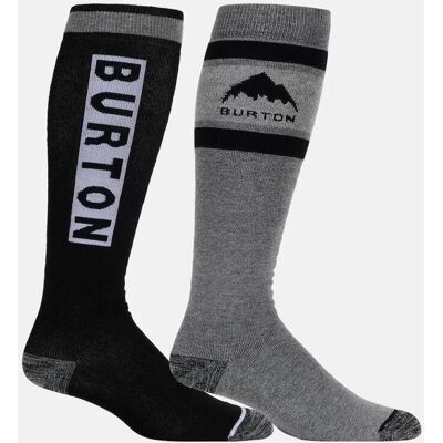 Calcetines Burton Weekend Midweight negro gris oscuro (2 pares) - L Calcetines Burton Weekend Midweight negro gris oscuro (2 pares) - L