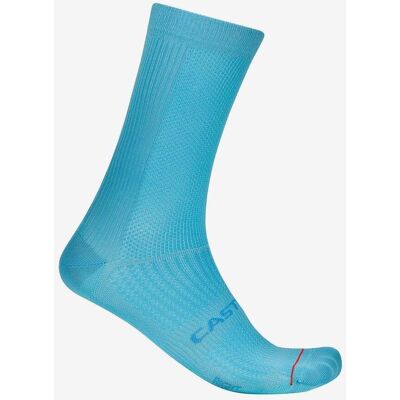 Calcetines Castelli Espresso 18 azul agua - L-XL Calcetines Castelli Espresso 18 azul agua - L-XL