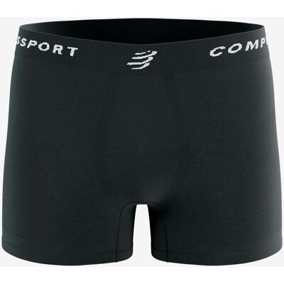 Bóxer Compressport Seamless negro puro - M Bóxer Compressport Seamless negro puro - M