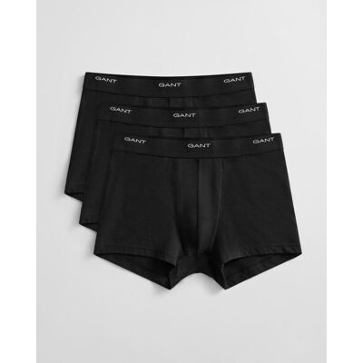 Bóxer Gant Core Trunk negro puro (3 unidades) - S Bóxer Gant Core Trunk negro puro (3 unidades) - S