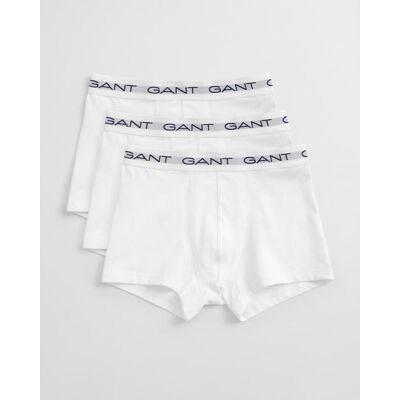 Bóxer Gant Trunk blanco puro (3 unidades) - L Bóxer Gant Trunk blanco puro (3 unidades) - L