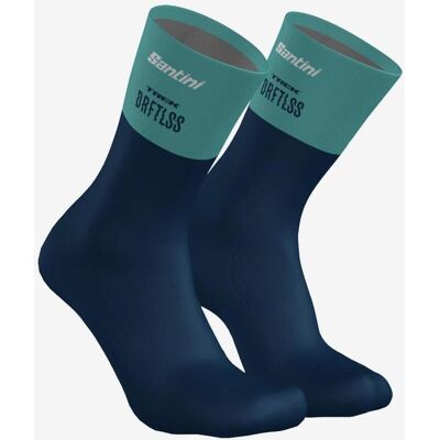 Santini Calcetines Trek Driftless 2026 azul turquesa - XS Santini Calcetines Trek Driftless 2026 azul turquesa - XS