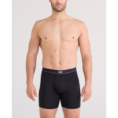 Bóxer SAXX Essential Cotton negro intenso - S Bóxer SAXX Essential Cotton negro intenso - S