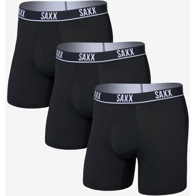 Bóxer SAXX Essential Performance Mesh negro intenso (3 unidades) - XL Bóxer SAXX Essential Performance Mesh negro intenso (3 unidades) - XL