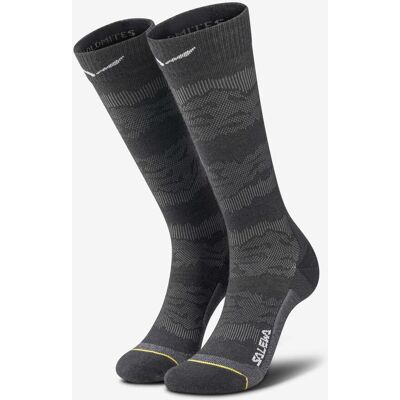 Calcetines Salewa Ortles Merino Knee gris oscuro negro - 42-44 Calcetines Salewa Ortles Merino Knee gris oscuro negro - 42-44