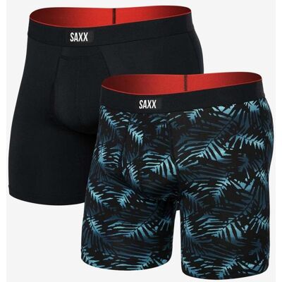 Bóxer SAXX Multi-Sport Mesh azul negro (2 unidades) - XL Bóxer SAXX Multi-Sport Mesh azul negro (2 unidades) - XL