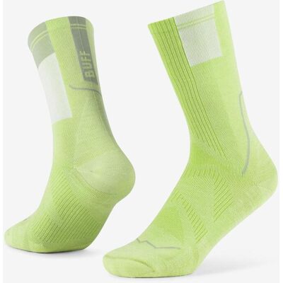 Calcetines Buff Coolnet Crew verde - XL Calcetines Buff Coolnet Crew verde - XL