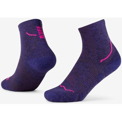 Calcetines Buff Dryflx Quarter azul oscuro fucsia - XL Calcetines Buff Dryflx Quarter azul oscuro fucsia - XL