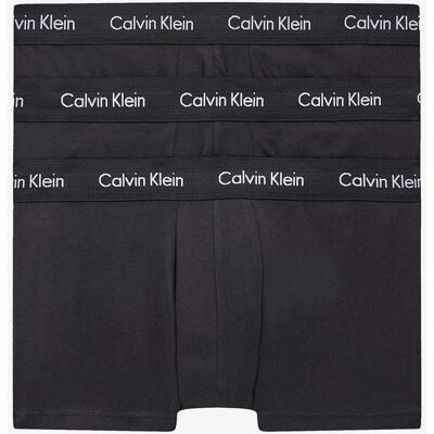 Bóxer Calvin Klein Low negro (3 unidades) - S Bóxer Calvin Klein Low negro (3 unidades) - S