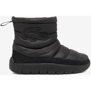 Pantuflas Lacoste Serve Slipper Mid negras - Zapatos Pantuflas Lacoste Serve Slipper Mid negras - Zapatos