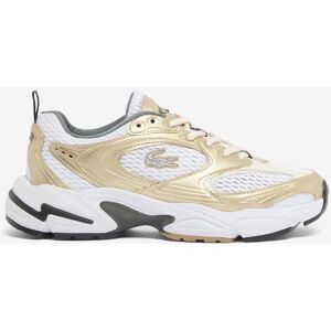 Zapatillas Lacoste Storm 96 2K Metallic dorado blanco negro mujer - 39.5 Zapatillas Lacoste Storm 96 2K Metallic dorado blanco negro mujer - 39.5