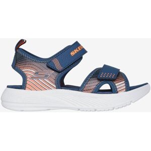 Sandalias Skechers Microspec-Splash azul naranja niño - 28 Sandalias Skechers Microspec-Splash azul naranja niño - 28