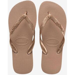 Chanclas Havaianas Top Tiras rosa dorado mujer - 37-38 Chanclas Havaianas Top Tiras rosa dorado mujer - 37-38