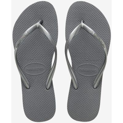 Chanclas Havaianas Slim gris acero mujer - 41-42 Chanclas Havaianas Slim gris acero mujer - 41-42