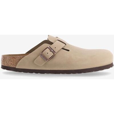 Zuecos Birkenstock Boston Soft Footbed Ancho Estrecho marrón - 42 Zuecos Birkenstock Boston Soft Footbed Ancho Estrecho marrón - 42