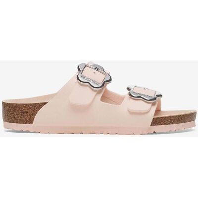 Sandalias Birkenstock Arizona Flower Buckle Ancho Estrecho rosa claro infantil - 29 Sandalias Birkenstock Arizona Flower Buckle Ancho Estrecho rosa claro infantil - 29