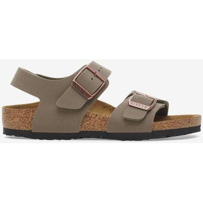 Sandalias Birkenstock New York Birko-Flor Ancho Estrecho marrón infantil - 33 Sandalias Birkenstock New York Birko-Flor Ancho Estrecho marrón infantil - 33