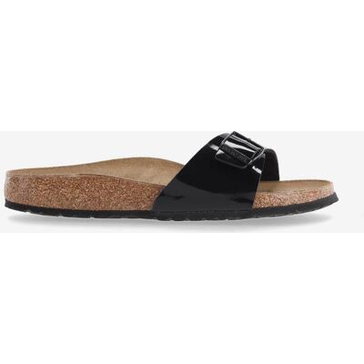 Sandalias Birkenstock Madrid Ancho Estrecho negro brillante mujer - 42 Sandalias Birkenstock Madrid Ancho Estrecho negro brillante mujer - 42