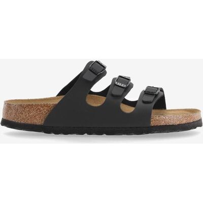 Sandalias Birkenstock Florida Soft Footbed Birko-Flor Ancho Estrecho negro puro marrón - 36 Sandalias Birkenstock Florida Soft Footbed Birko-Flor Ancho Estrecho negro puro marrón - 36
