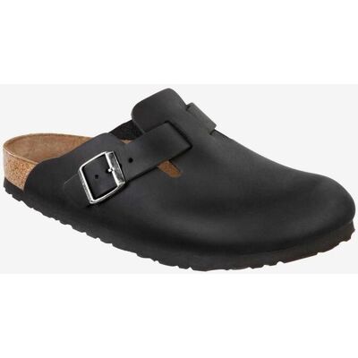 Zuecos Birkenstock Boston LEOI Ancho Estrecho negro - 36 Zuecos Birkenstock Boston LEOI Ancho Estrecho negro - 36