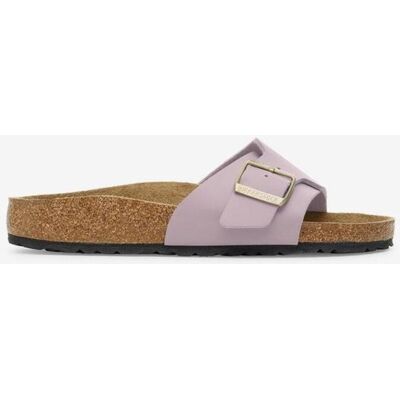 Sandalias Birkenstock Catalina BS Birko-Flor Ancho Estrecho lila claro marrón mujer - 39 Sandalias Birkenstock Catalina BS Birko-Flor Ancho Estrecho lila claro marrón mujer - 39