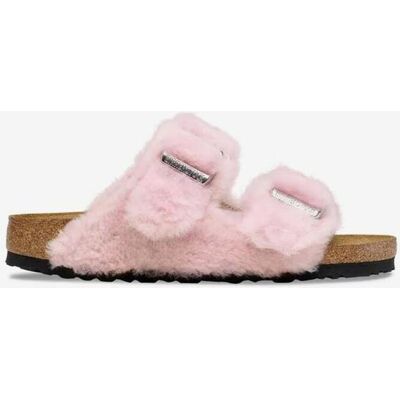 Sandalias Birkenstock Arizona Shearling Ancho Regular rosa mujer - 37 Sandalias Birkenstock Arizona Shearling Ancho Regular rosa mujer - 37