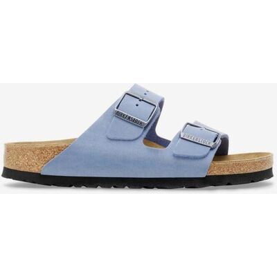 Sandalias Birkenstock Arizona Soft Footbed Natural Leather Ancho Estrecho azul marrón - 39 Sandalias Birkenstock Arizona Soft Footbed Natural Leather Ancho Estrecho azul marrón - 39