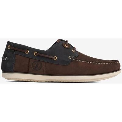 Zapatos Barbour Wake Boat azul marino marrón - 40 Zapatos Barbour Wake Boat azul marino marrón - 40