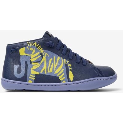 Zapatillas Camper Peu Cami azul amarillo infantil - 38 Zapatillas Camper Peu Cami azul amarillo infantil - 38